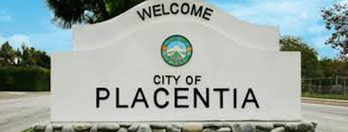 Welcome To The City Of Placentia